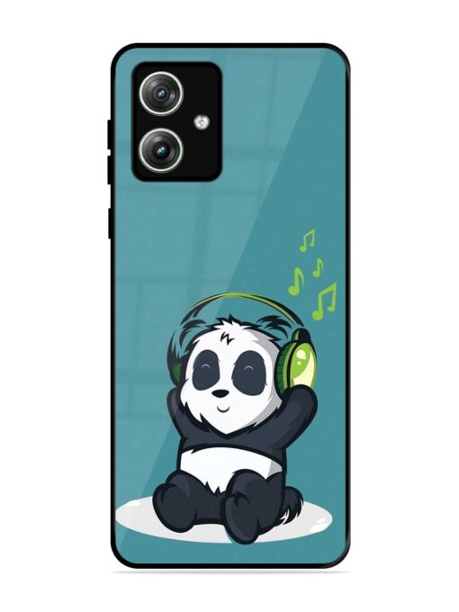 Music Panda Glossy Metal Phone Cover for Motorola Moto G64 (5G) Zapvi