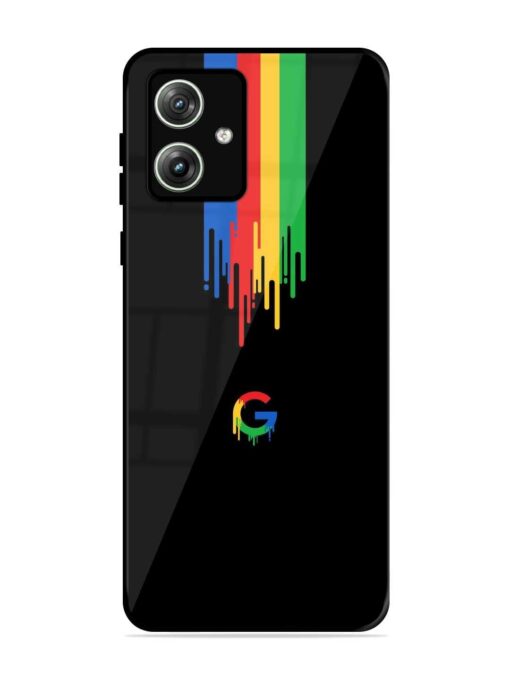 Google Logo Glossy Metal Phone Cover for Motorola Moto G64 (5G)