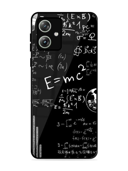 E=Mc2 Mass?Energy Equivalence Glossy Metal Phone Cover for Motorola Moto G64 (5G)