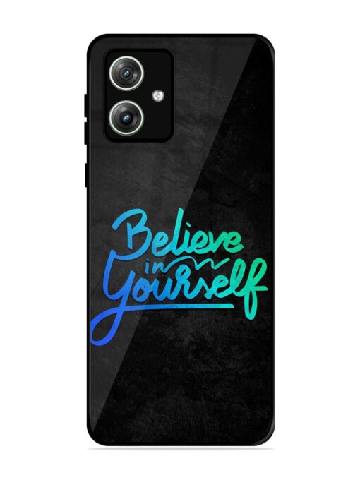 Believe In Yourself Glossy Metal Phone Cover for Motorola Moto G64 (5G) Zapvi