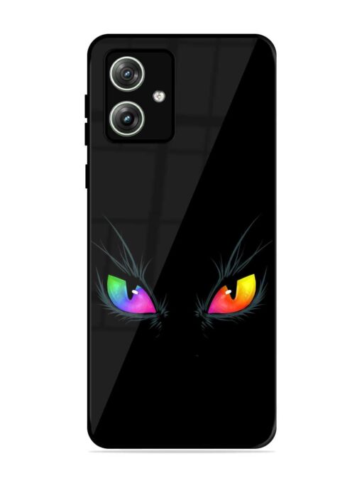 Cat Eyes Glossy Metal Phone Cover for Motorola Moto G64 (5G) Zapvi