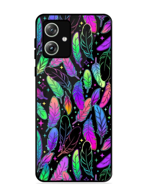 Bright Multi Colored Seamless Glossy Metal Phone Cover for Motorola Moto G64 (5G) Zapvi