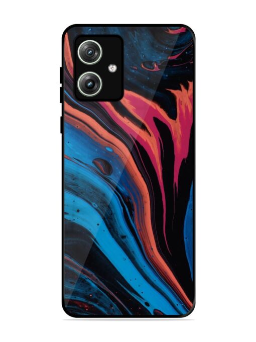 Liquefied Art Glossy Metal TPU Phone Cover for Motorola Moto G64 (5G)