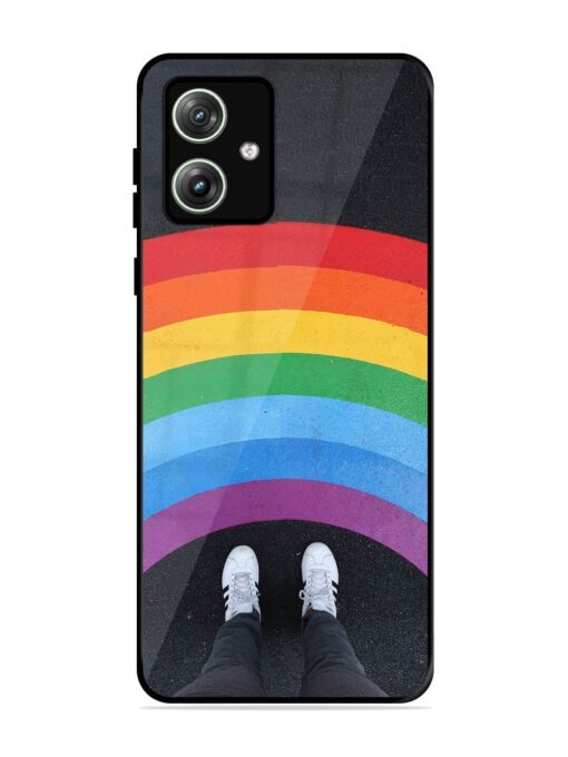 Legs Rainbow Glossy Metal TPU Phone Cover for Motorola Moto G64 (5G) Zapvi