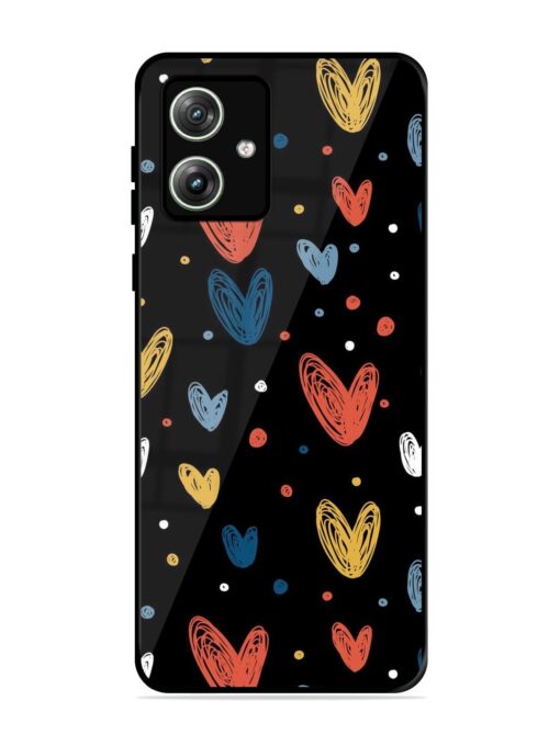 Happy Valentines Day Glossy Metal TPU Phone Cover for Motorola Moto G64 (5G) Zapvi