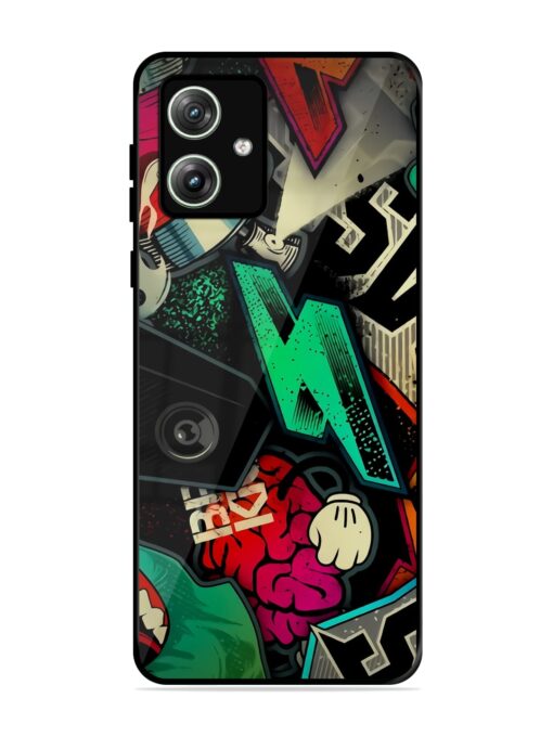 Graffiti Art Glossy Metal Phone Cover for Motorola Moto G64 (5G) Zapvi