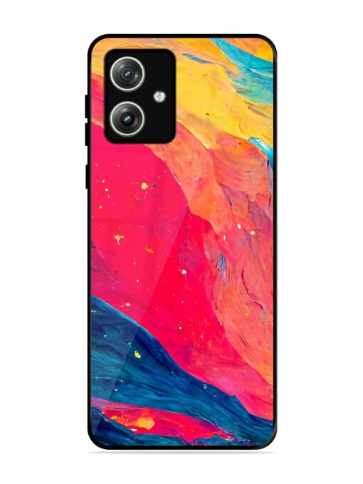 Starry Night Glossy Metal Phone Cover for Motorola Moto G64 (5G) Zapvi