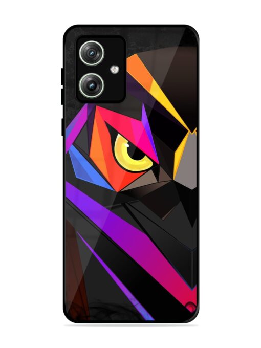 Wpap Owl Glossy Metal Phone Cover for Motorola Moto G64 (5G) Zapvi