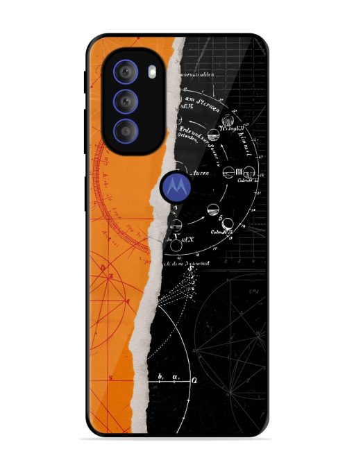 Planning Zoning Glossy Metal Phone Cover for Motorola Moto G71 (5G)