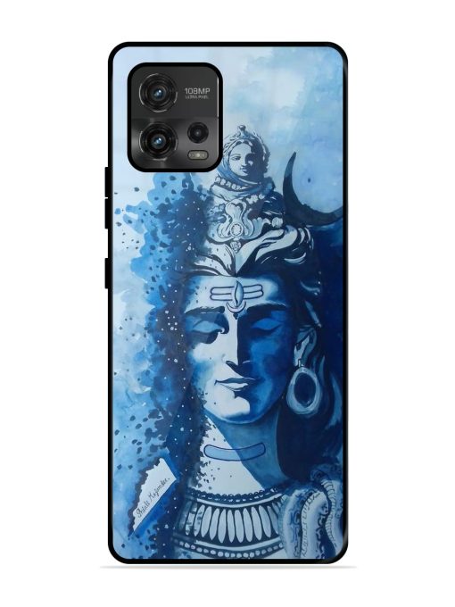 Shiv Art Glossy Metal Phone Cover for Motorola Moto G72 Zapvi