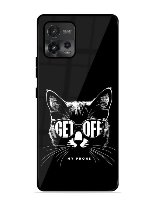 Get Off Glossy Metal TPU Phone Cover for Motorola Moto G72