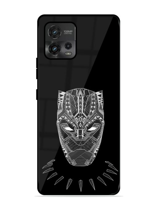 Fictional Art Glossy Metal Phone Cover for Motorola Moto G72 Zapvi