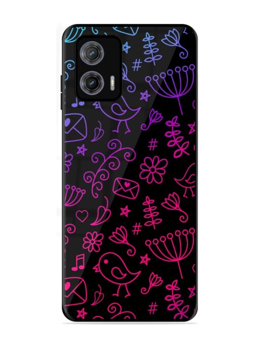 Cool Girly Glossy Metal Phone Cover for Motorola Moto G73 (5G)