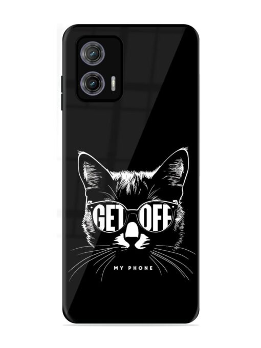 Get Off Glossy Metal TPU Phone Cover for Motorola Moto G73 (5G) Zapvi