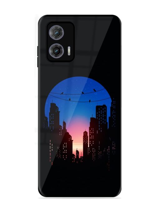 Minima City Vibe Glossy Metal Phone Cover for Motorola Moto G73 (5G) Zapvi