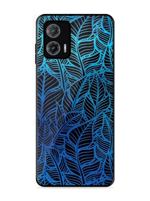 Decorative Topical Glossy Metal Phone Cover for Motorola Moto G73 (5G)