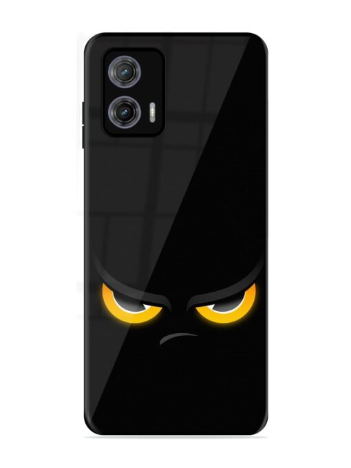 Cartoon Eye Glossy Metal Phone Cover for Motorola Moto G73 (5G)