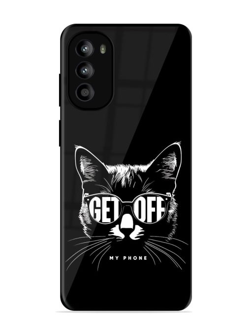 Get Off Glossy Metal TPU Phone Cover for Motorola Moto G82 (5G)