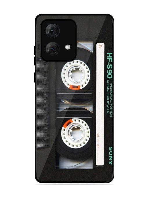 Sony Hf-S90 Cassette Glossy Metal Phone Cover for Motorola Moto G84 (5G)