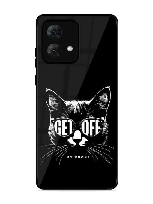 Get Off Glossy Metal TPU Phone Cover for Motorola Moto G84 (5G) Zapvi