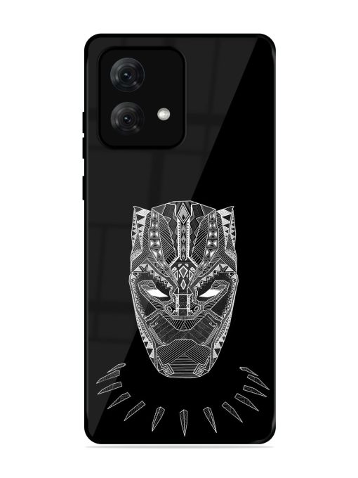 Fictional Art Glossy Metal Phone Cover for Motorola Moto G84 (5G) Zapvi