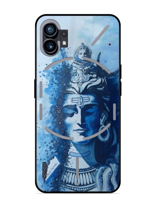 Shiv Art Glossy Metal Phone Cover for Nothing Phone 1 Zapvi