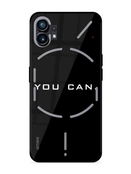 You Can Glossy Metal Phone Cover for Nothing Phone 1