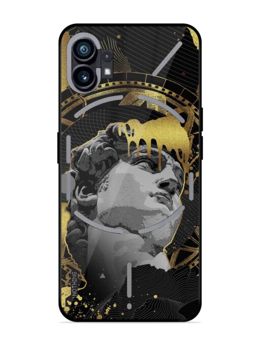 Roman Face Glossy Metal Phone Cover for Nothing Phone 1