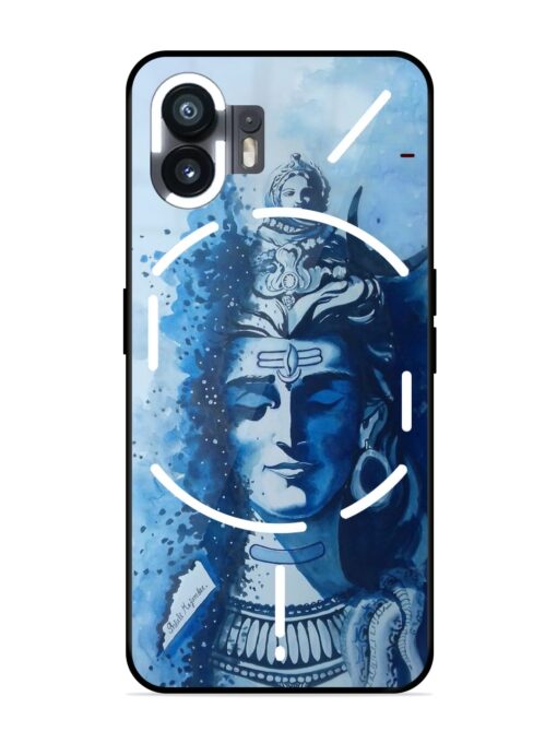 Shiv Art Glossy Metal Phone Cover for Nothing Phone 2 Zapvi