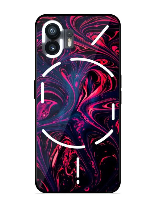 Abstract Background Glossy Metal Phone Cover for Nothing Phone 2 Zapvi