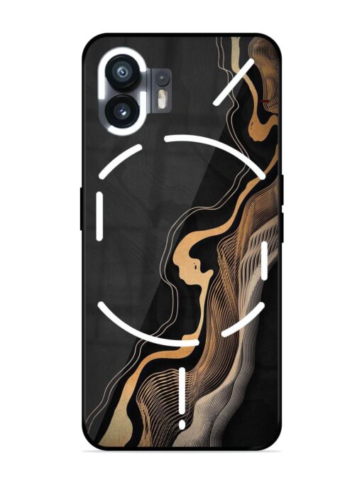 Abstract Art Glossy Metal TPU Phone Cover for Nothing Phone 2 Zapvi