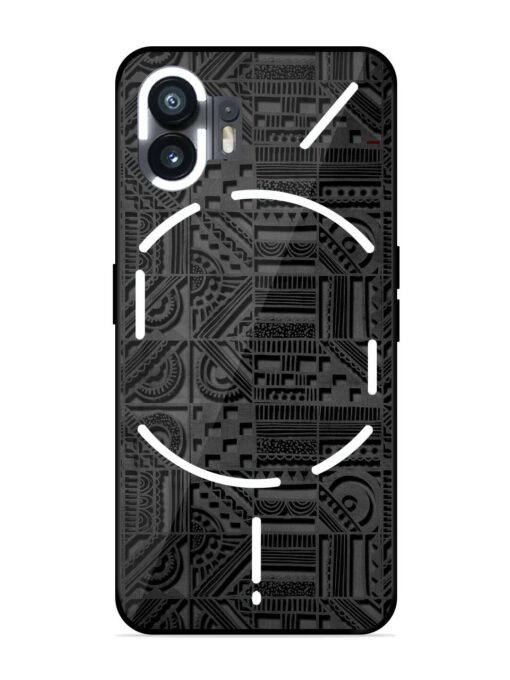 Seamless Pattern Glossy Metal Phone Cover for Nothing Phone 2 Zapvi