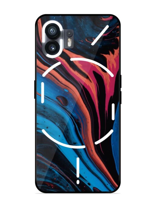 Liquefied Art Glossy Metal TPU Phone Cover for Nothing Phone 2 Zapvi