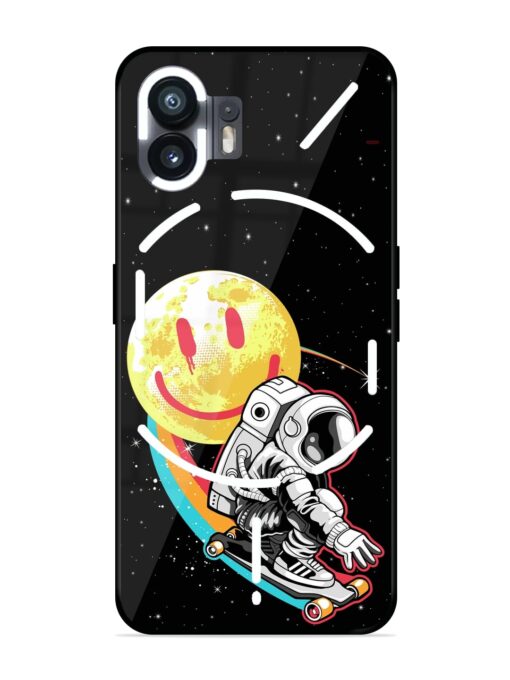 Astronaut Art Glossy Metal Phone Cover for Nothing Phone 2 Zapvi