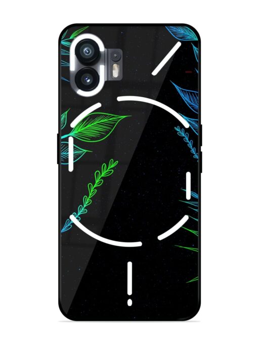 Aesthetic Neon Glossy Metal Phone Cover for Nothing Phone 2 Zapvi