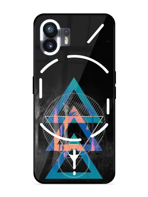 Indie Cross Glossy Metal Phone Cover for Nothing Phone 2 Zapvi