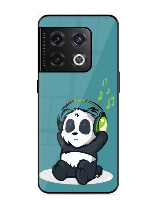 Music Panda Glossy Metal Phone Cover for Oneplus 10 Pro (5G) Zapvi