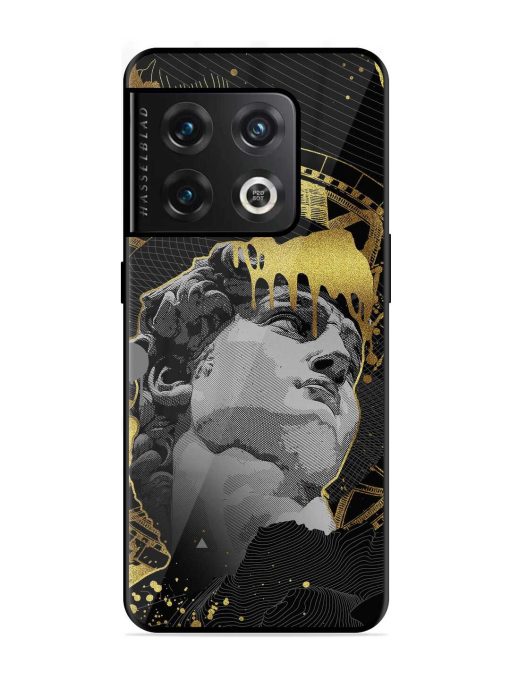 Roman Face Glossy Metal Phone Cover for Oneplus 10 Pro (5G) Zapvi