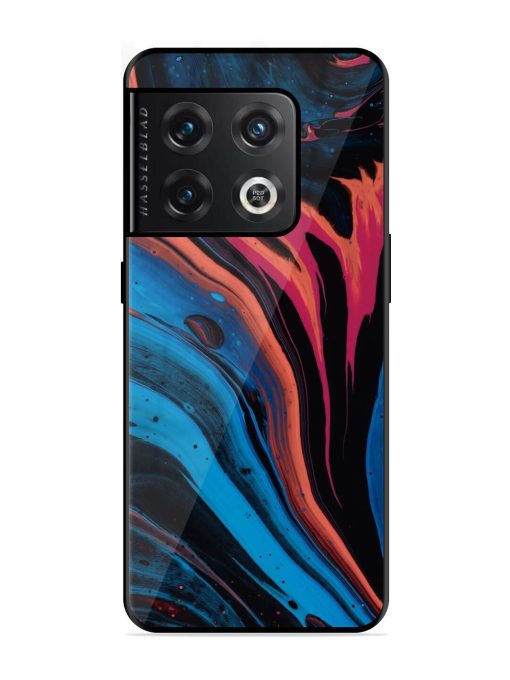 Liquefied Art Glossy Metal TPU Phone Cover for Oneplus 10 Pro (5G) Zapvi