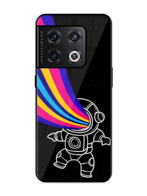 Astronaut Glossy Metal TPU Phone Cover for Oneplus 10 Pro (5G) Zapvi