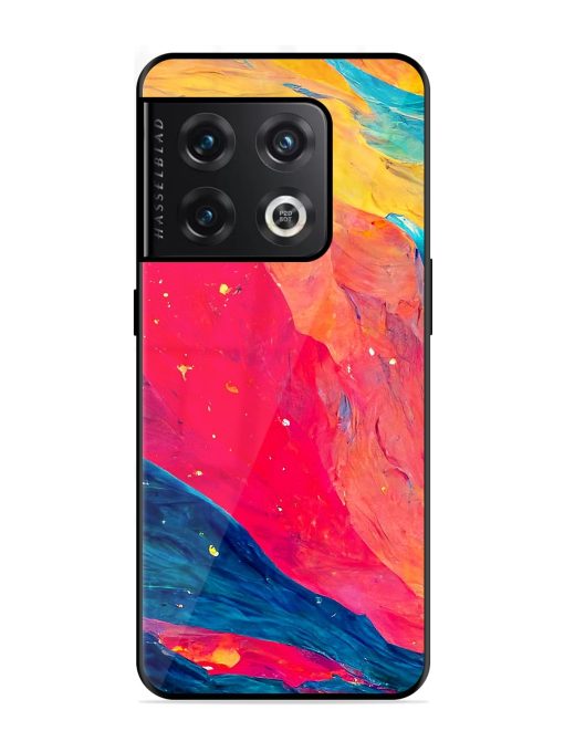 Starry Night Glossy Metal Phone Cover for Oneplus 10 Pro (5G) Zapvi