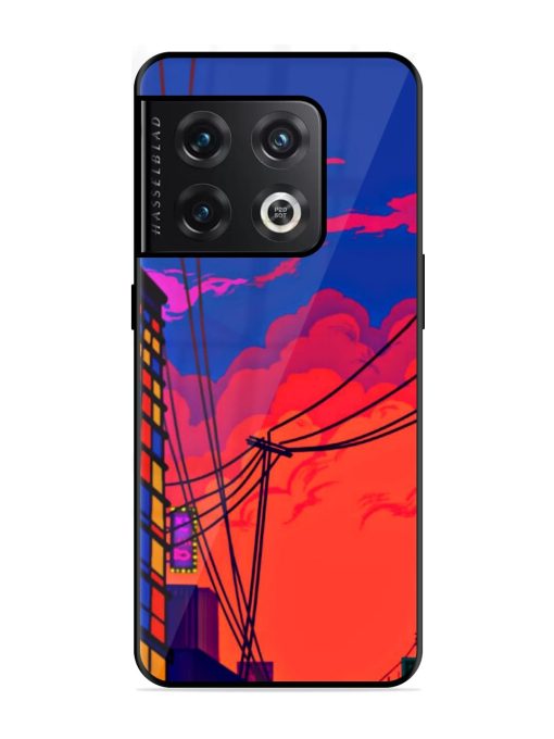 Sky At Morning Glossy Metal Phone Cover for Oneplus 10 Pro (5G) Zapvi