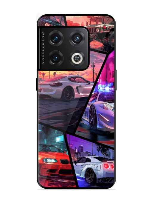 Ride In Pixels Glossy Metal Phone Cover for Oneplus 10 Pro (5G) Zapvi