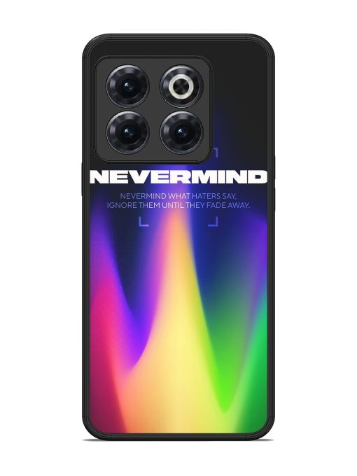 Nevermind Glossy Metal Phone Cover for Oneplus 10T (5G) Zapvi