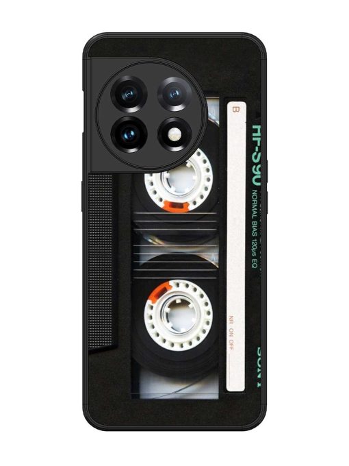 Sony Hf-S90 Cassette Glossy Metal Phone Cover for Oneplus 11 (5G) Zapvi