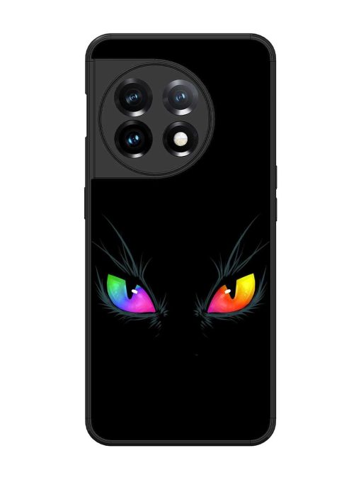 Cat Eyes Glossy Metal Phone Cover for Oneplus 11 (5G)