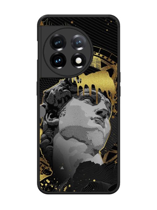 Roman Face Glossy Metal Phone Cover for Oneplus 11 (5G)