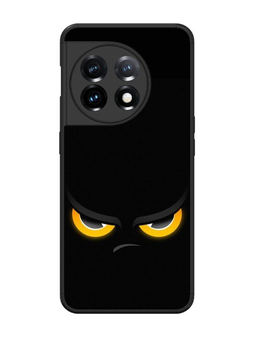 Scary Yellow Eye Glossy Metal TPU Phone Cover for Oneplus 11 (5G)