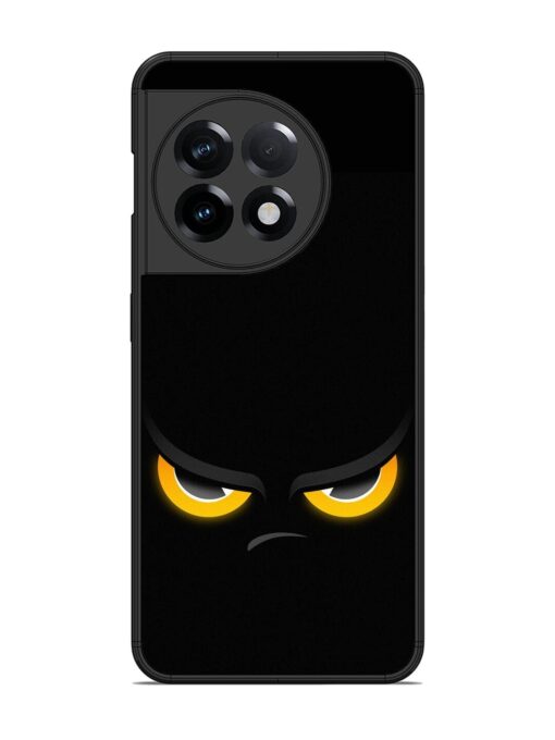 Scary Yellow Eye Glossy Metal TPU Phone Cover for Oneplus 11R (5G) Zapvi