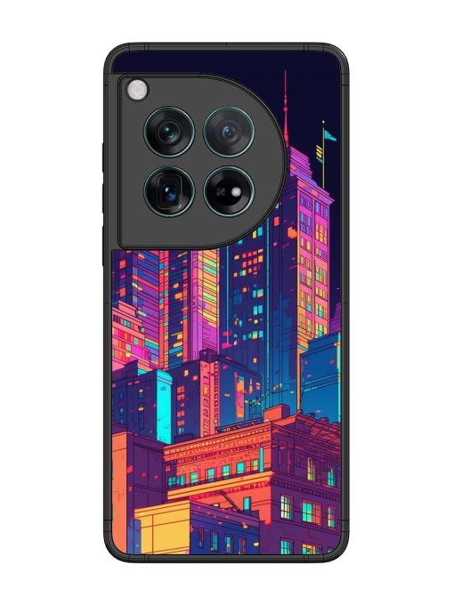 City View Glossy Metal Phone Cover for Oneplus 12 (5G)